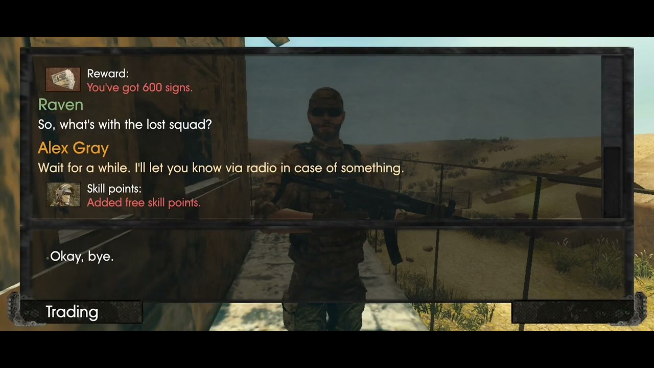 The Sun Origin: Lost Weapons : Hermit : Blockpost : Entrepot : Slum