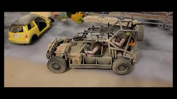 1 18 Scale GI JOE Chenowith Custom Dune Buggy Navy Seal Assault Vehicle Special Forces Navy Seals
