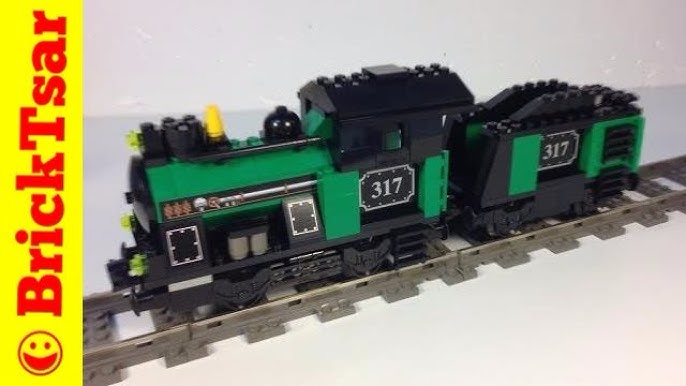 LEGO My Own Train 3742 3740 3744 10153 Steam Locomotive and Green Tender -  YouTube