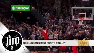 Is this LeBron James' best run to the NBA Finals? | The Jump | ESPN