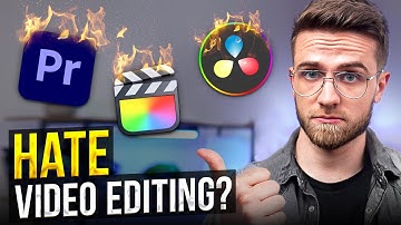 PLEASE DO THIS if you HATE Video Editing! - How not to burn out during video editing?