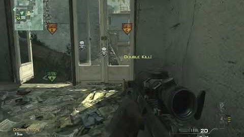 Mw3 No scope double kill