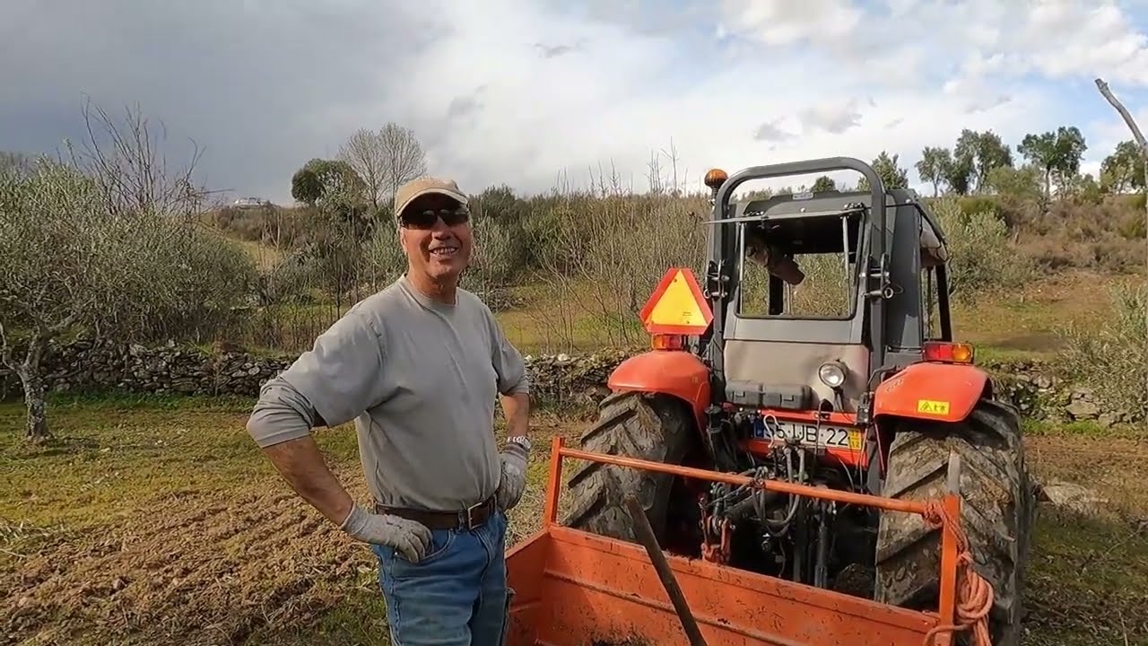 Trabalhos no campo,  Como escavicamos a vinha
