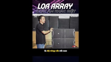 Dòng loa array nhỏ gọn, hiệu suất cao #DareAudio #PVSOUND