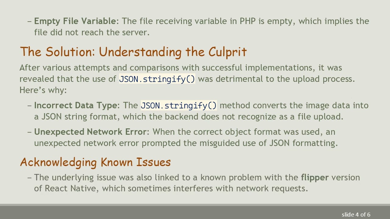 Resolving the Image Upload Issue in React Native with CodeIgniter Backend