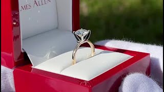 This 2 Carat Diamond Ring Cost $3850 (James Allen) by Diamond Spotlight 848 views 1 month ago 3 minutes, 2 seconds