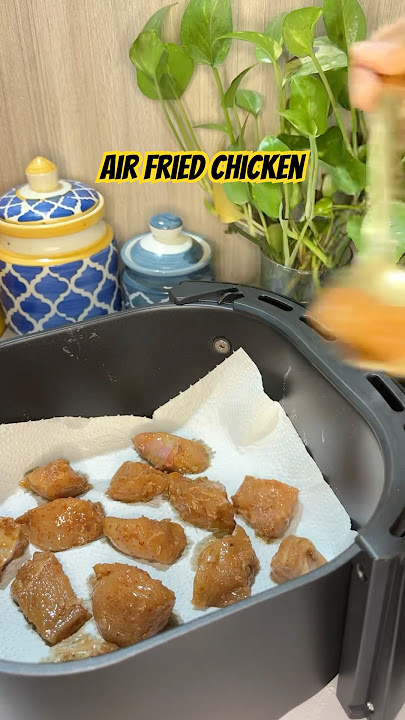 Air fried chicken in my new Philips air fryer. #shorts #shortsfeed #airfryer #goviral #trending