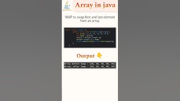 Array in java.......💡 #java #fypシ #education #shorts #learning #skills