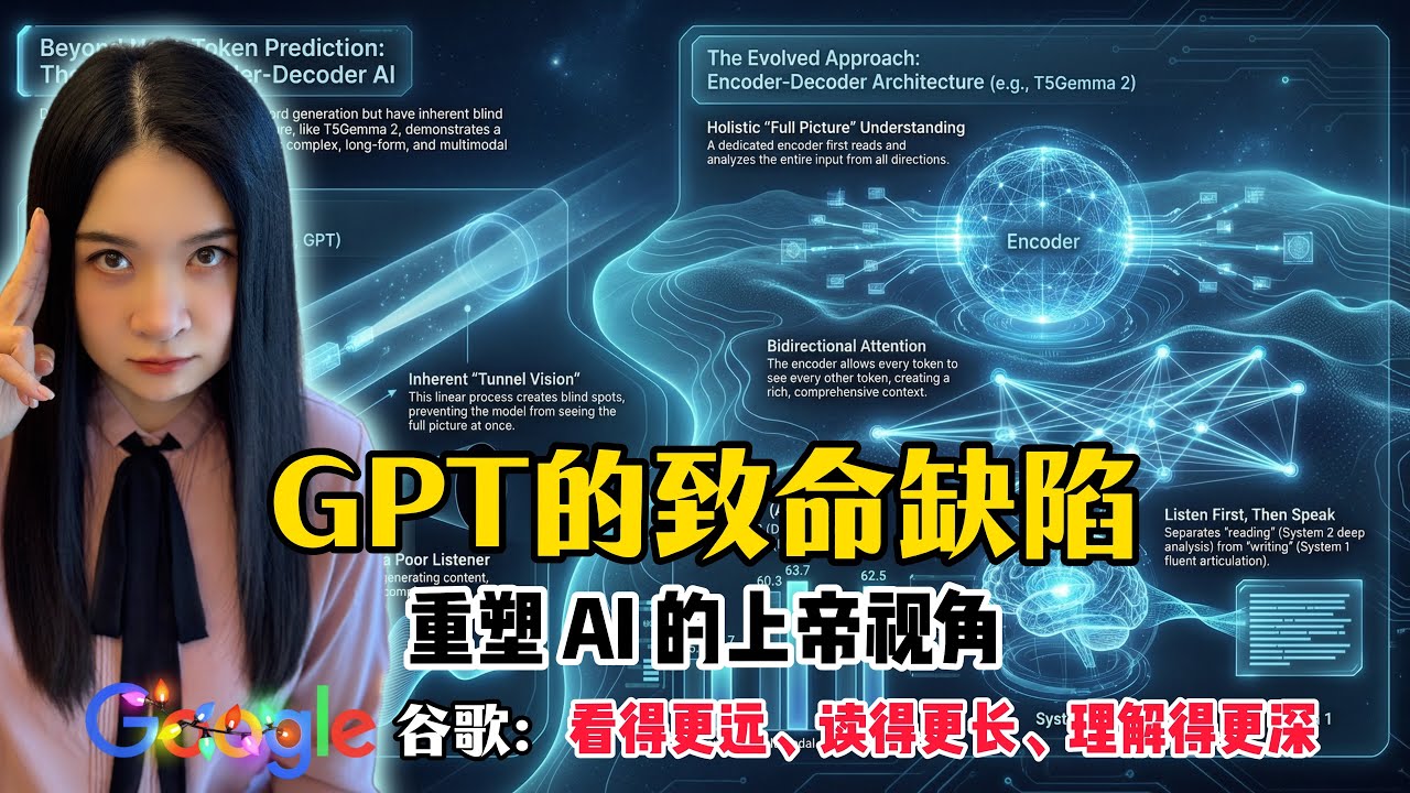 GPT 的致命缺陷？Google 新论文揭秘 AI 的“隧道视野”与被遗忘的“上帝之眼”