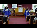 Move of God Ministries COGIC girls dance to Rain On Us