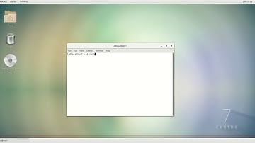 ...install something ANYTHING in Cent OS 7 terminal