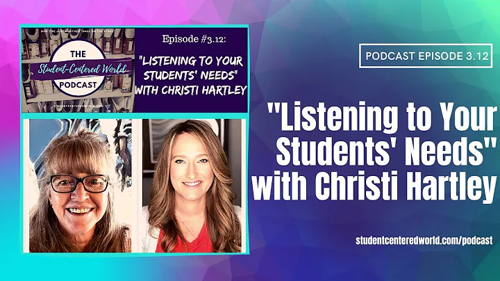 Student-Centered World Podcast Episode 3.12: "List...