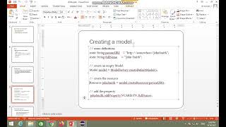 18.  Creating RDF resources and statements in jena