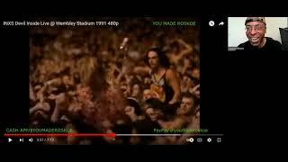 INXS - Devil Inside (Live/Wembley Stadium 1991) Reaction #INXS #music #reactions