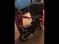 Best Christmas surprise reaction ever! 5yr old Kid gets first dirtbike for Christmas present! #pw50