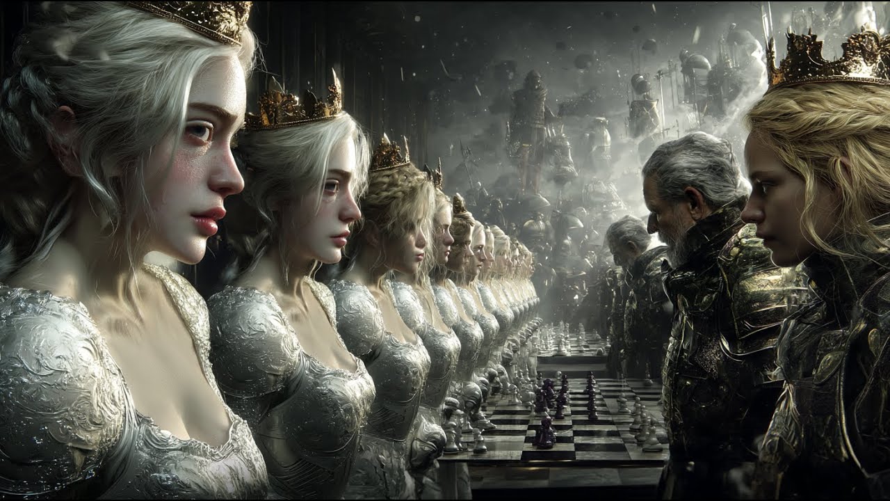 Белые и Чёрные — история Короля, Пешки и Визиря 🖤♟ | Авторская тёмная сага