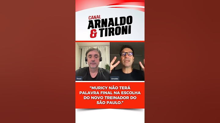 A PALAVRA FINAL NÃO ESTÁ MAIS COM MURICY???