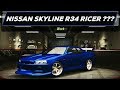 Modifikasi Skyline R34 Bukan Bodykit Resmi ??? | Need For Speed Underground 2