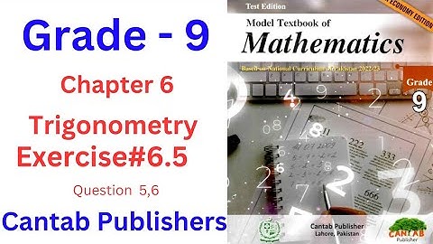 |cantab publishers|class 9 maths|solve distance & angle problem|Exercise 6.5|Q6 & Q7 @mathsolver1117