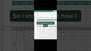 Easily Delete Rows In Microsoft Excel! #Shorts