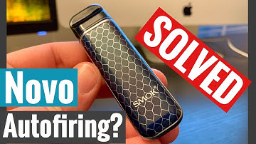 Smok Novo Auto Firing or Firing After Hit - SOLVED w/ Solution Fix pod vape