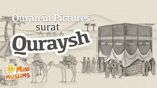 Quran For Kids | Surat Quraysh | Quran in Pictures | سورة قريش