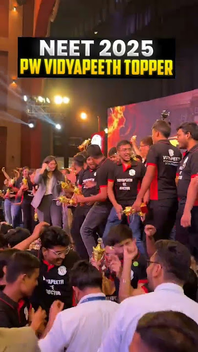 Neet toppers Dancing on Bhojpuri Song #physicswallah #ashortaday #motivation #neet2025 #neetexam