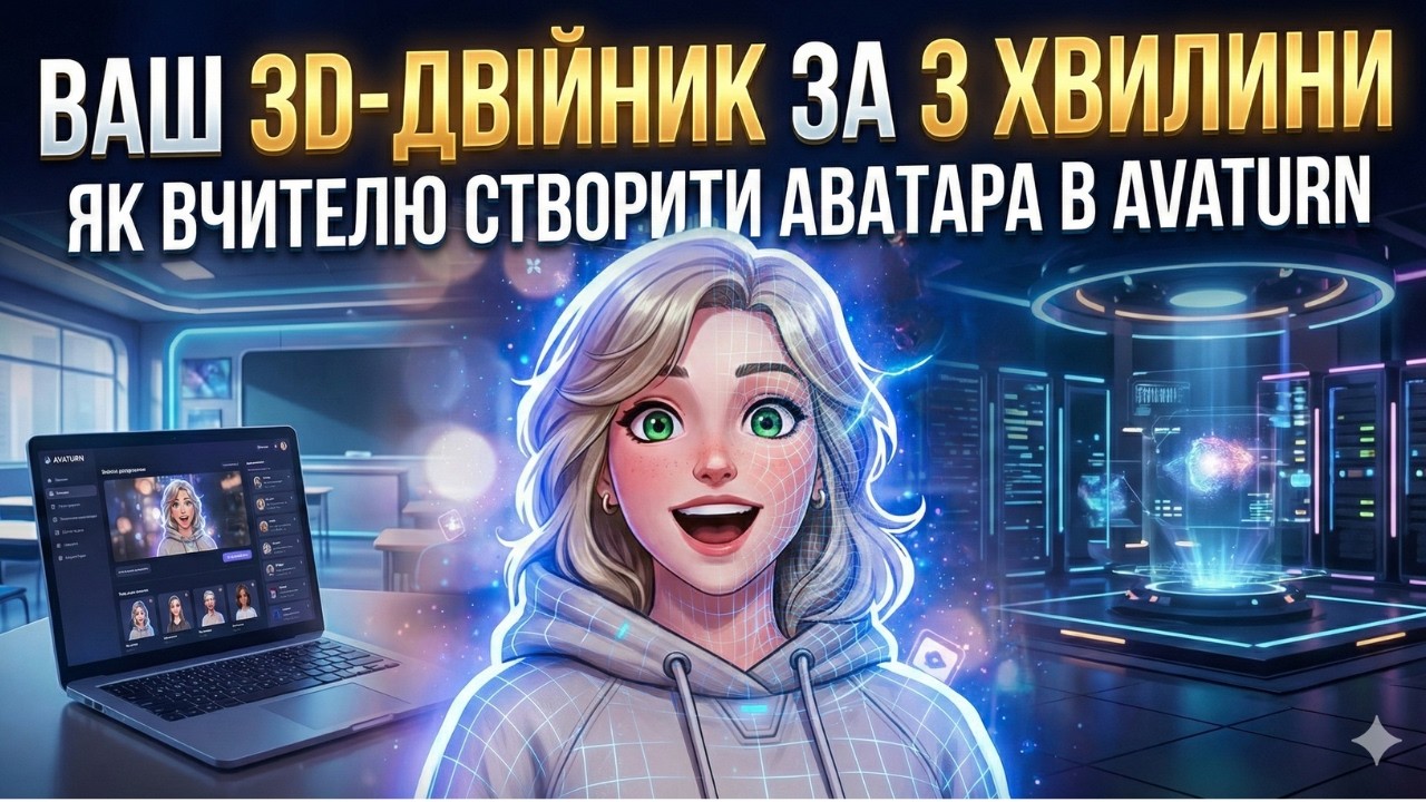 Avaturn Створюємо 3-D аватара