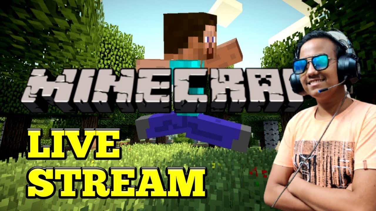 Minecraft Live Stream Survival 24/7 Server Online Pocket Java