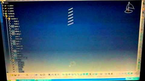 Drawing a propeller blade with Python & Catia