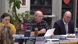 Pecatonica school board votes against approving elementary music teacher after public comment