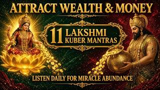 ATTRACT MONEY & WEALTH OVERNIGHT 🔴 Most Powerful 11 Lakshmi Kuber Mantras | Listen Daily Morning screenshot 5