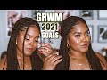 GRWM Soft Glowy Glam | 2021 Goals! + Q&A