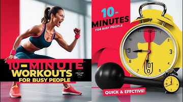 10 MINUTES Workouts for Busy People#quickworkout 10-minute workout