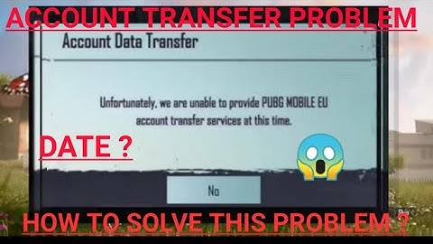 Account data transfer failed😱 | BGMI Account Transfer👍 | BGMI DATA TRANSFER PROBLEM FIX😍 #bgmi