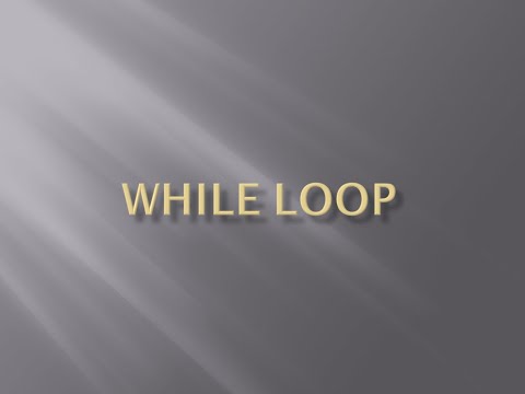 (learn PHP in arabic version) #16 while loop شرح التكرار