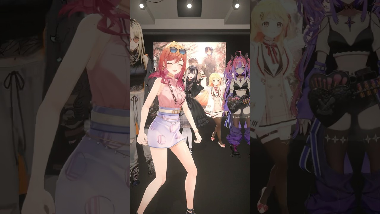 FLOW GLOWとコラボで24KGOLD #ReGLOSS #FLOWGLOW #虎金妃笑虎 #綺々羅々ヴィヴィ#24KGOLD  #shorts #Vtuber