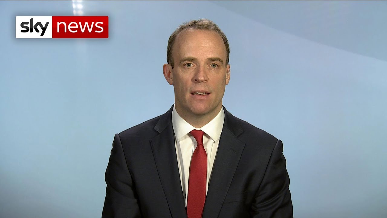 Dominic Raab: 'What matters right now is political resolve and will ...