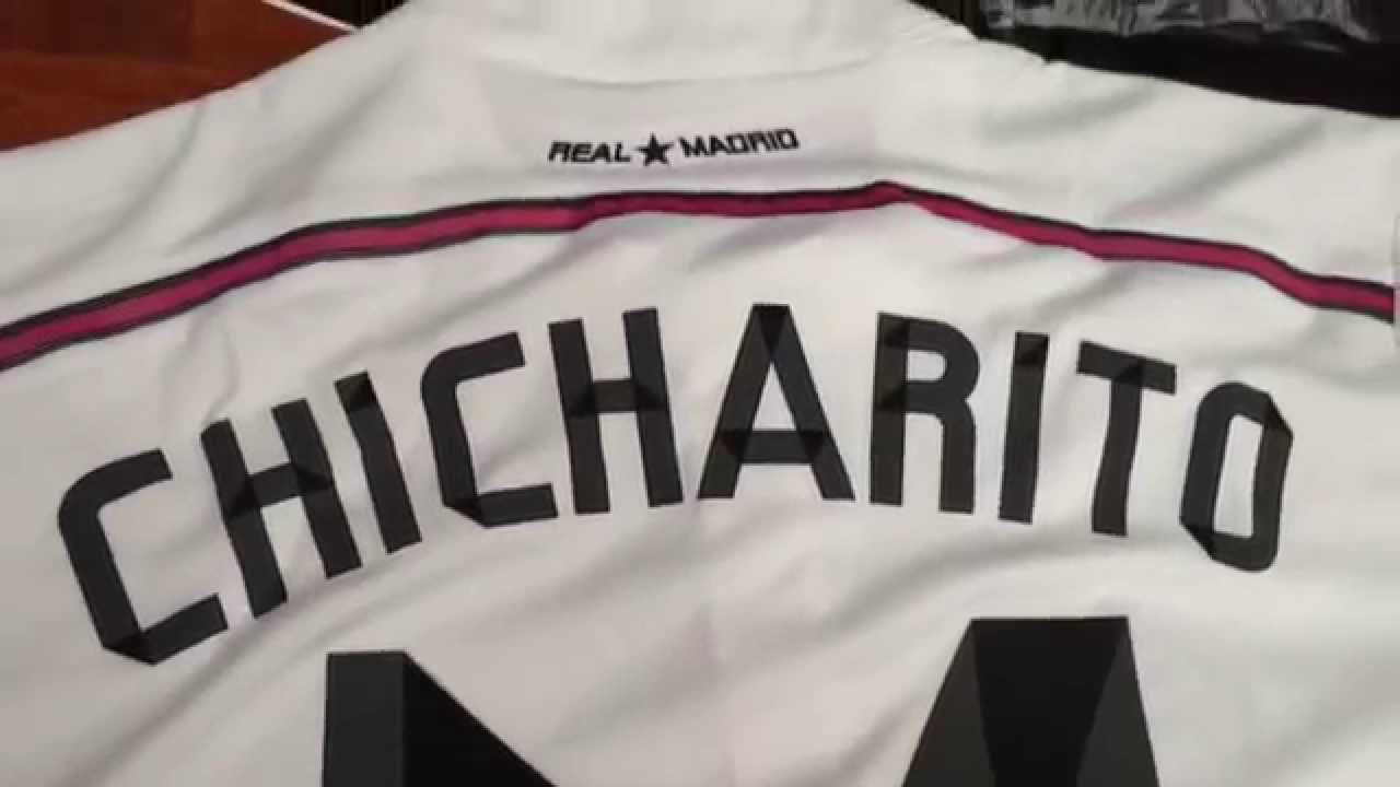 chicharito real madrid jersey