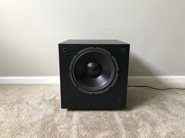 Optimus PRO-SW100P Home Theater Powered Active Subwoofer class=