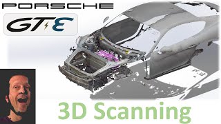 3D Scanning a Car - Porsche GTE using Revopoint RANGE 3D Scanner