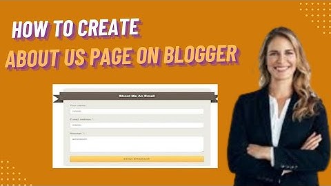How to create About Us page on blogger|About Us page on blogger|Adscence approval