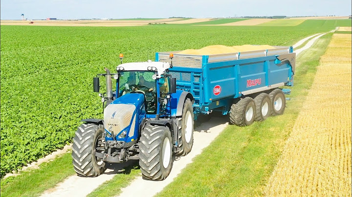 Un ensemble UNIQUE à la moisson 2022 😍 FENDT 930 bleu & maupu