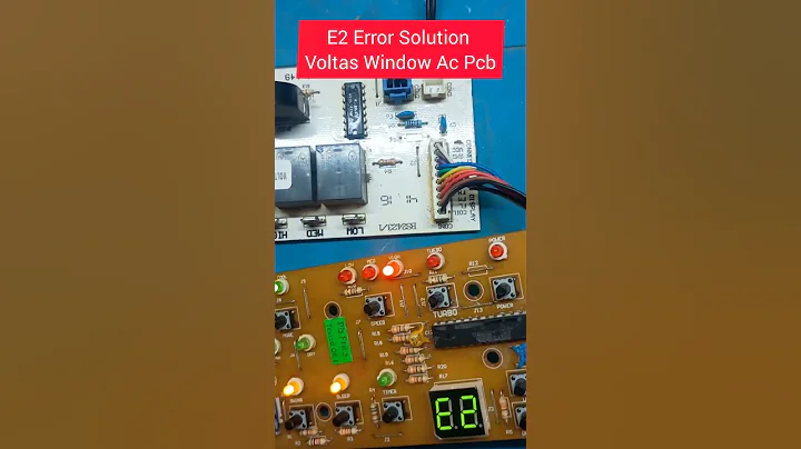 Voltas Window AC Not Cooling? E2 Error Real Fix! ❄️