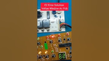 Voltas Window AC Not Cooling? E2 Error Real Fix! ❄️