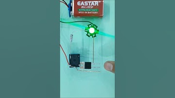 Touch ON OFF Switch using IRFZ44N Mosfet DIY Electronic Project for Beginners #shorts