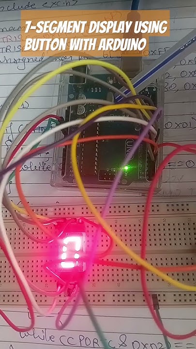7-segment display with two buttons Arduino#arduinoproject #arduinolove ...