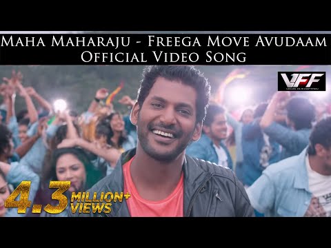 Maha Maharaju - Free'ga Move Avudaam Official Video Song| Vishal, Hansika| Hip Hop Tamizha