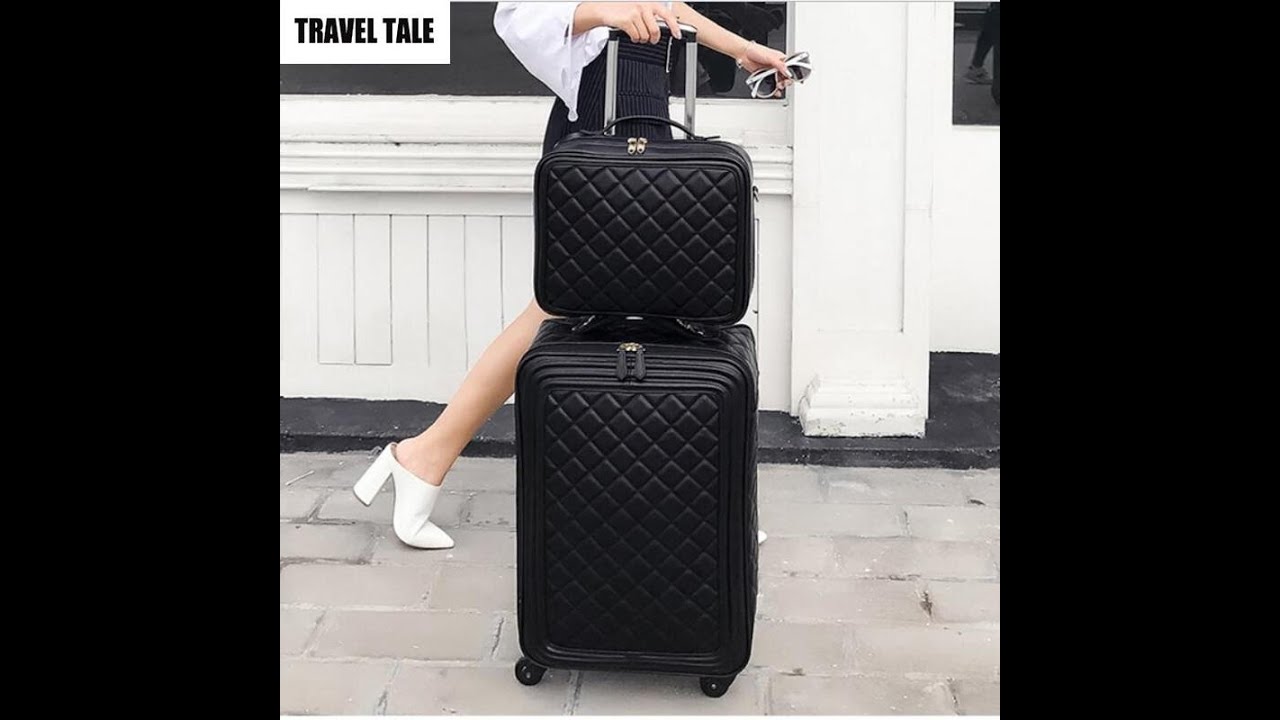 Luxury Leather Travel Set