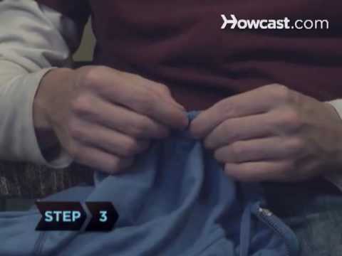 How to Get a Loose Drawstring Back into Clothing